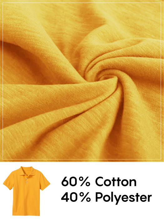 5-Pack School Uniform Tagless Polo Tshirt for Little Boys & Big Boys